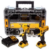 Dewalt Set DeWALT DCK211D2T udarni vijačnik DCF815 + vrtalnik vijačnik DCD710 (10,8 V, 2 x 2 Li-ion baterija 2 Ah) cene