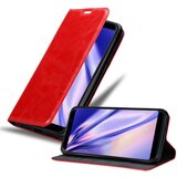 Cadorabo Ohišje, združljivo z WIKO VIEW MAX v rdeče jabolko - Zaščitni ovitek z magnetnim zapiranjem, stoječo funkcijo in režo za kartice, (20550039) | Shoptok.si