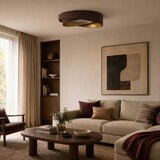 Brilagi Plafonsko LED svetlo VELVET TWIST LED/24W/230V 4000K prečnik 55 cm smeđa/zlatna | Eponuda.com