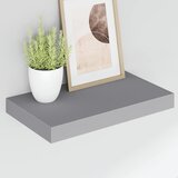  Plutajuće zidne police 2 kom sive 40 x 23 x 3,8 cm MDF | shoptok.hr