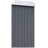  Lopa za drva pocinkano jeklo 330x84x152 cm sive barve, (20722783) | Shoptok.si