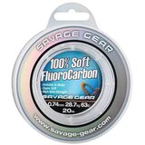 Savage Gear fluorocarbon sg soft 0/30MM / 50M -clear Cene