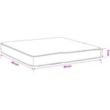  Jastučići za sjedalo od 4 dijela VUGHT 4 kom. 100% poliester Plava | Shoptok.si
