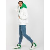 ex moda Sweatshirt-EM-BL-696.68-white-green | Shoptok.si