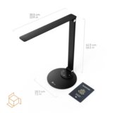 Taotronics Namizna LED svetilka Minimalist DL19, črna | Shoptok.si