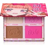 Rude Cosmetics Manga Face Palette večnamenska paleta za obraz odtenek Sweetheart Sawa-Chan 11.2 g