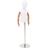  Podesivi Maneken 120-157 cm s Postoljem Uniseks PP Bijela | shoptok.hr