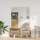  Vrata za pse s postoljem 2 pcs Hrast artisan 100 x 60 cm | shoptok.hr
