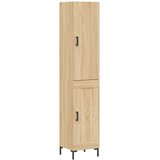  Visoka komoda hrasta sonome 34,5x34x180cm od konstruiranog drva | shoptok.hr