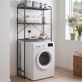Hanah home ormarić za veš mašinu Aura, 68 cm, crni Cene