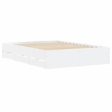  Okvir kreveta s ladicama bez madraca bijeli 120x190 cm | Eponuda.com