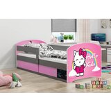 BestBed POSTELJA LUKI 160X80 - HELLO KITTY (VE BARV)-Grafit | Shoptok.si