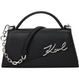 Karl Lagerfeld Torba za čez ramo črna / srebrna Cene