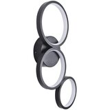  LED zidna svetiljka FLAMENCO LED/23W/230V 4000K crna | Eponuda.com