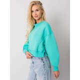 BASIC Feel Good Sweatshirt-RV-BL-6992.69-turquoise | Shoptok.si