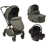 Kikka Boo kolica za bebe 3u1 Lanah Army Green, 0m+ | ePonuda.com