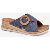 Inblu Wedge Sandals For Women With Decorative Buckle | Shoptok.si