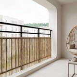  Vrtna Ograda Karbonizirano 500 x 90 cm Trska | shoptok.hr