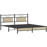 vidaXL Okvir kreveta bez madraca boja hrasta sonome 160x200 cm drveni | shoptok.hr