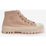 Big Star Women's high-ankle sneakers Big Star Beige | Shoptok.si