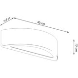  Stenska svetilka ATENA concrete, (21347364) | Shoptok.si