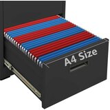 vidaXL Ormarić za spise antracit 46 x 62 x 133 cm čelični | shoptok.hr
