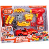  Otroški komplet za tuning avtomobila z orodjem - rdeče/rumeno | Shoptok.si