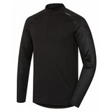Husky men's thermal t-shirt - autumn, winter active winter long zip black Cene