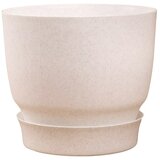  Cvetlični lonec Antea (Zunanje dimenzije (Ø x V): 30 x 27,8 cm, Plastika, Bela) | Shoptok.si