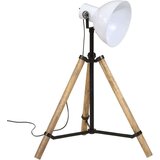  Stoječa svetilka 25 W bela 75x75x90-150 cm E27 | Shoptok.si