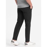 Ombre Elegant men's SLIM FIT chino pants - graphite | Eponuda.ba
