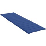  Jastuk za ležaljku kraljevsko plavi 200x50x3 cm tkanina Oxford | shoptok.hr