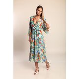Fenzy Haljina S Cvjetnim Uzorkom, Plava | shoptok.hr