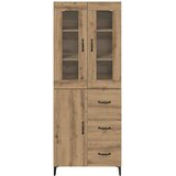  Highboard Umjetnički hrast 69,5 x 34 x 180 cm Konstruirano drvo | shoptok.hr