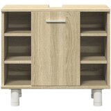  3-dijelni set kupaonskog namještaja boja hrasta sonome drveni | shoptok.hr