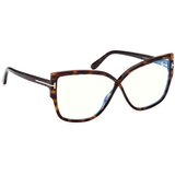 Tom Ford Ženske dioptrijske naočale FT5828-B Tortoise (havana) | shoptok.hr