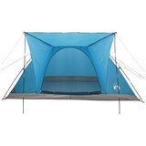 Kamping šator s krovom Plava 6 osoba Poliester i čelik | Eponuda.com