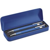  Set pisaći Alucolor kemijska i tehnička olovka u plavoj boji NETTO | shoptok.hr