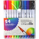  Set of 24 double-sided markers in various colors in an organizer | shoptok.hr