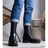 Gemre Black ankle boots with strap Kevin | Shoptok.si