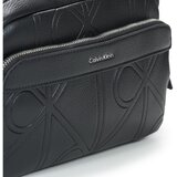 Calvin Klein Jeans Torbe za čez ramo EMBLEM AOP EMBOSS CAMERA BAG Črna | Shoptok.si