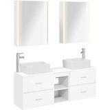  Set namje&amp;scaron;taja za kupaonicu 5 kom. Bijela Slike