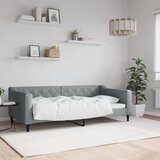 Dnevni krevet svjetlosivi 90 x 190 cm od tkanine | shoptok.hr