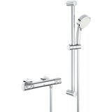 Grohe grontherm 1000 termostatska za tuš sa kliznom šipkom, crevom i tuš ručicom 34783000 Cene