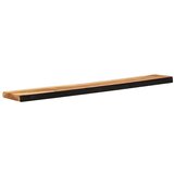 vidaXL Zidne police 2 kom 100x20x3,5 cm od masivnog bagremovog drva | shoptok.hr
