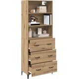  Highboard Umjetnički hrast 69,5 x 34 x 180 cm Konstruirano drvo | shoptok.hr