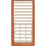 Krevetna konstrukcija Voštano smeđa 100 x 200 cm boja drva | shoptok.hr
