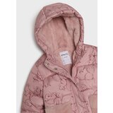 Sinsay Prošivena jakna s kapuljačom i umjetnim krznom | shoptok.hr