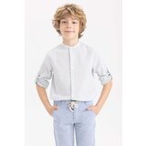 Defacto Boy Regular Fit Crew Neck Crinkle Long Sleeve Shirt | shoptok.hr