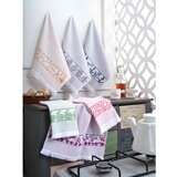 Lessentiel Maison Peçete WhiteDark BlueGreyPinkPurpleGreenYellow Wash Towel Set (6 Pieces) | Eponuda.ba